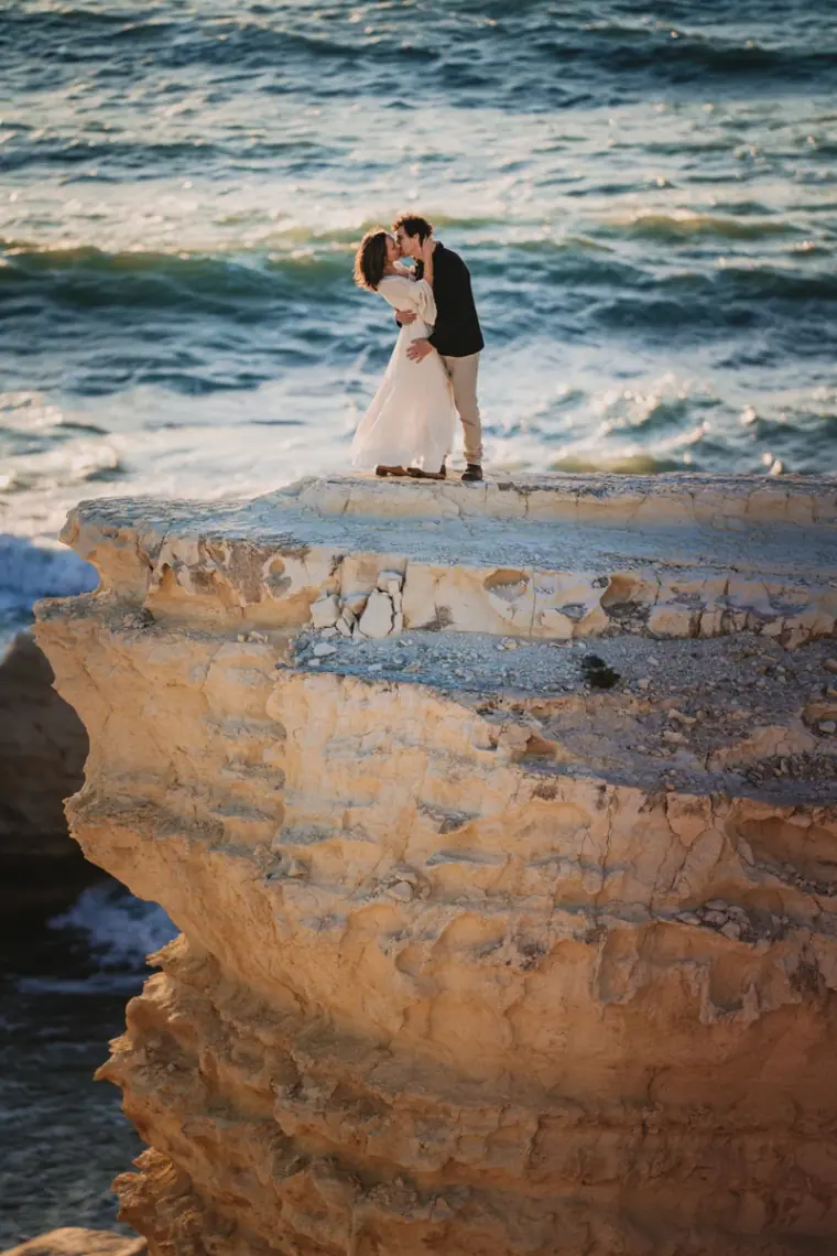 Paphos Sea Caves Cyprus Elopement Photographer — Beziique — image 13 of 24