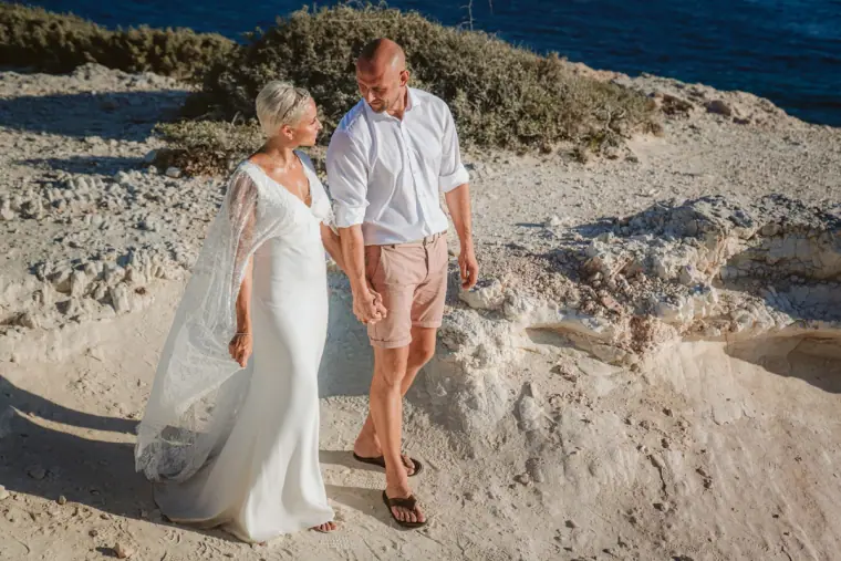 Cyprus Sea Caves Trash the Dress Photographer — Beziique — image 5 of 39