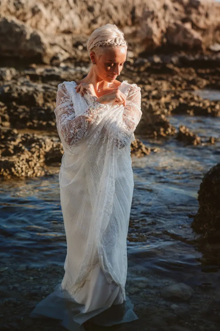 Cyprus Sea Caves Trash the Dress Photographer — Beziique — image 11 of 39