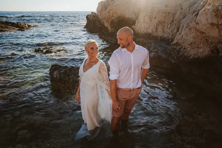 Cyprus Sea Caves Trash the Dress Photographer — Beziique — image 12 of 39