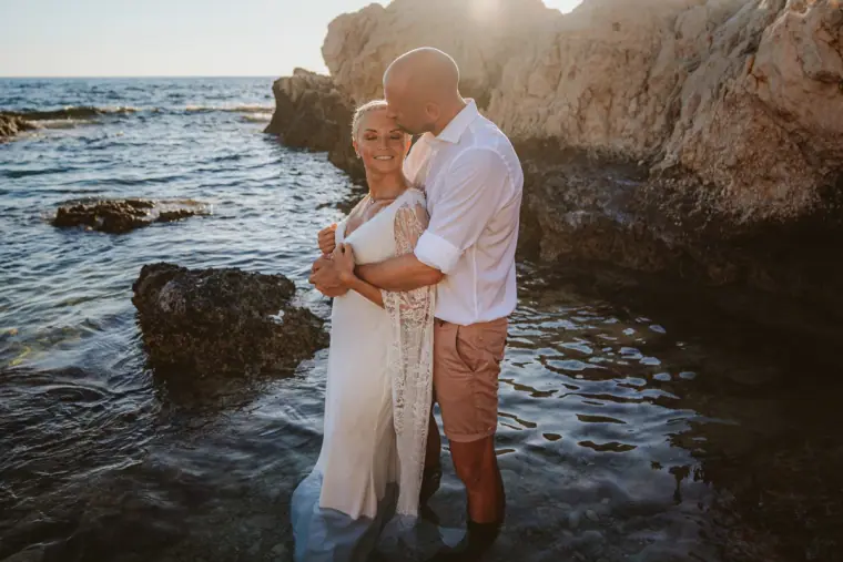 Cyprus Sea Caves Trash the Dress Photographer — Beziique — image 13 of 39