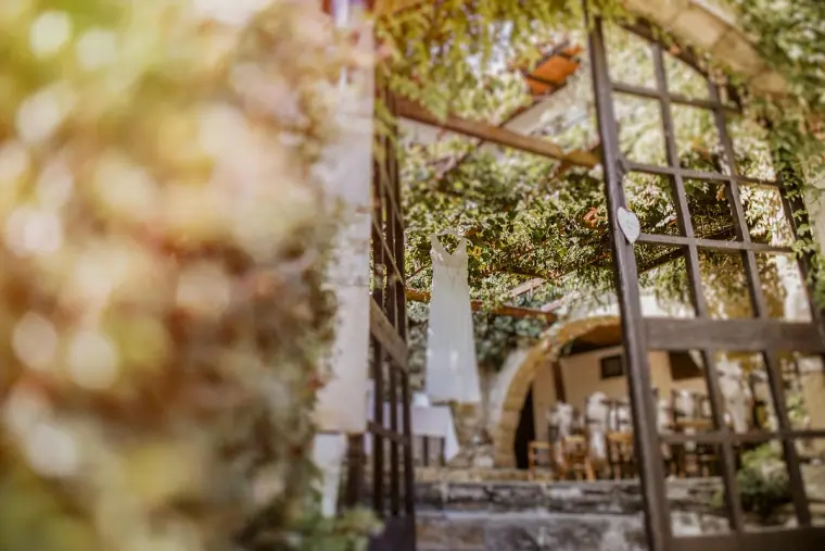 Donna & Byron's Vasilias Nikoklis Inn Wedding, Paphos — image 9 of 81