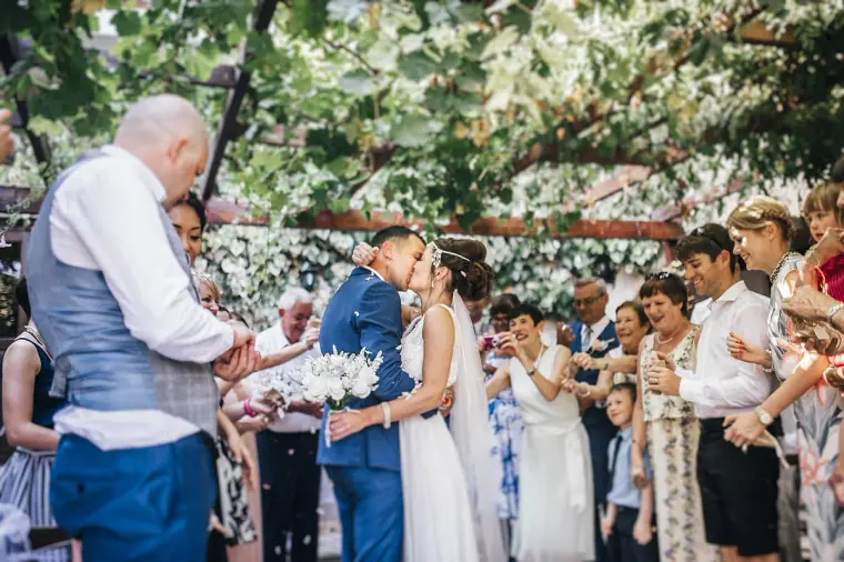 Donna & Byron's Vasilias Nikoklis Inn Wedding, Paphos — image 36 of 81
