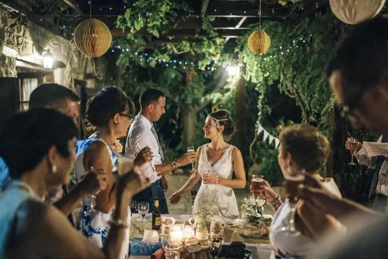 Donna & Byron's Vasilias Nikoklis Inn Wedding, Paphos — image 68 of 81