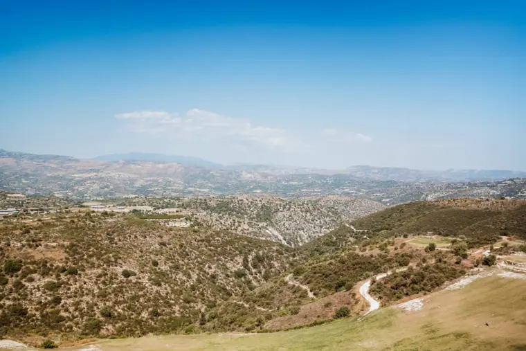 Emily & Chris's Cyprus Micro Wedding at Minthis Hills — Beziique — image 3 of 44