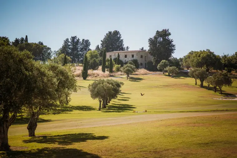 Emily & Chris's Cyprus Micro Wedding at Minthis Hills — Beziique — image 4 of 44