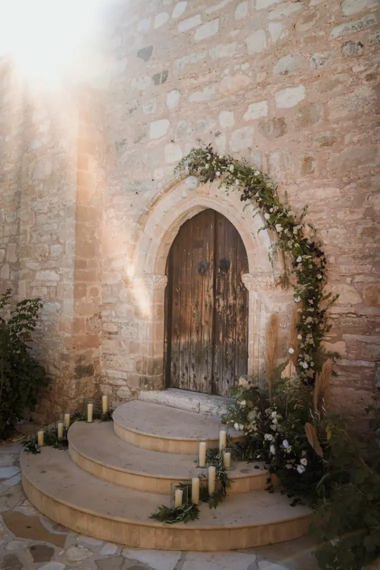 Emily & Chris's Cyprus Micro Wedding at Minthis Hills — Beziique — image 15 of 44