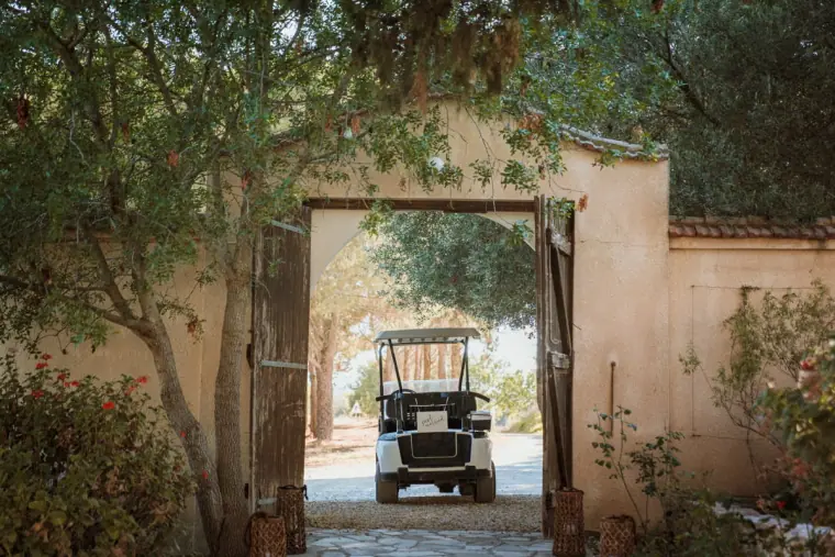 Emily & Chris's Cyprus Micro Wedding at Minthis Hills — Beziique — image 22 of 44