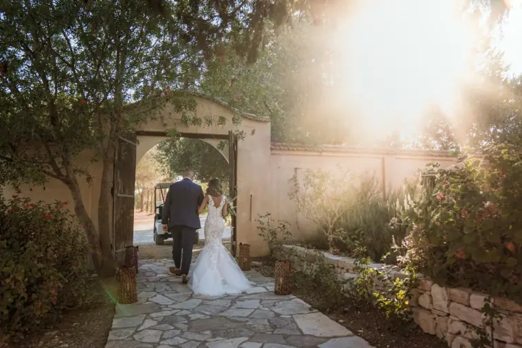 Emily & Chris's Cyprus Micro Wedding at Minthis Hills — Beziique — image 23 of 44