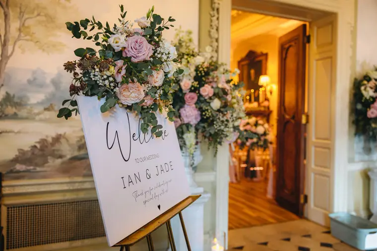Ian & Jade's Glam Gold Hedsor House Wedding — image 18 of 43