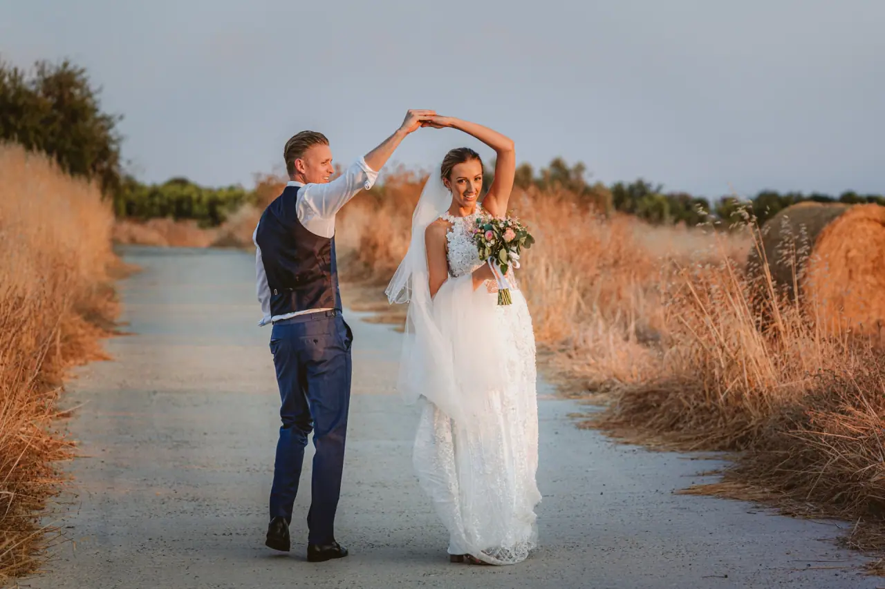 Charlene & Ben — sun-drenched Liopetro wedding, Kouklia, Cyprus