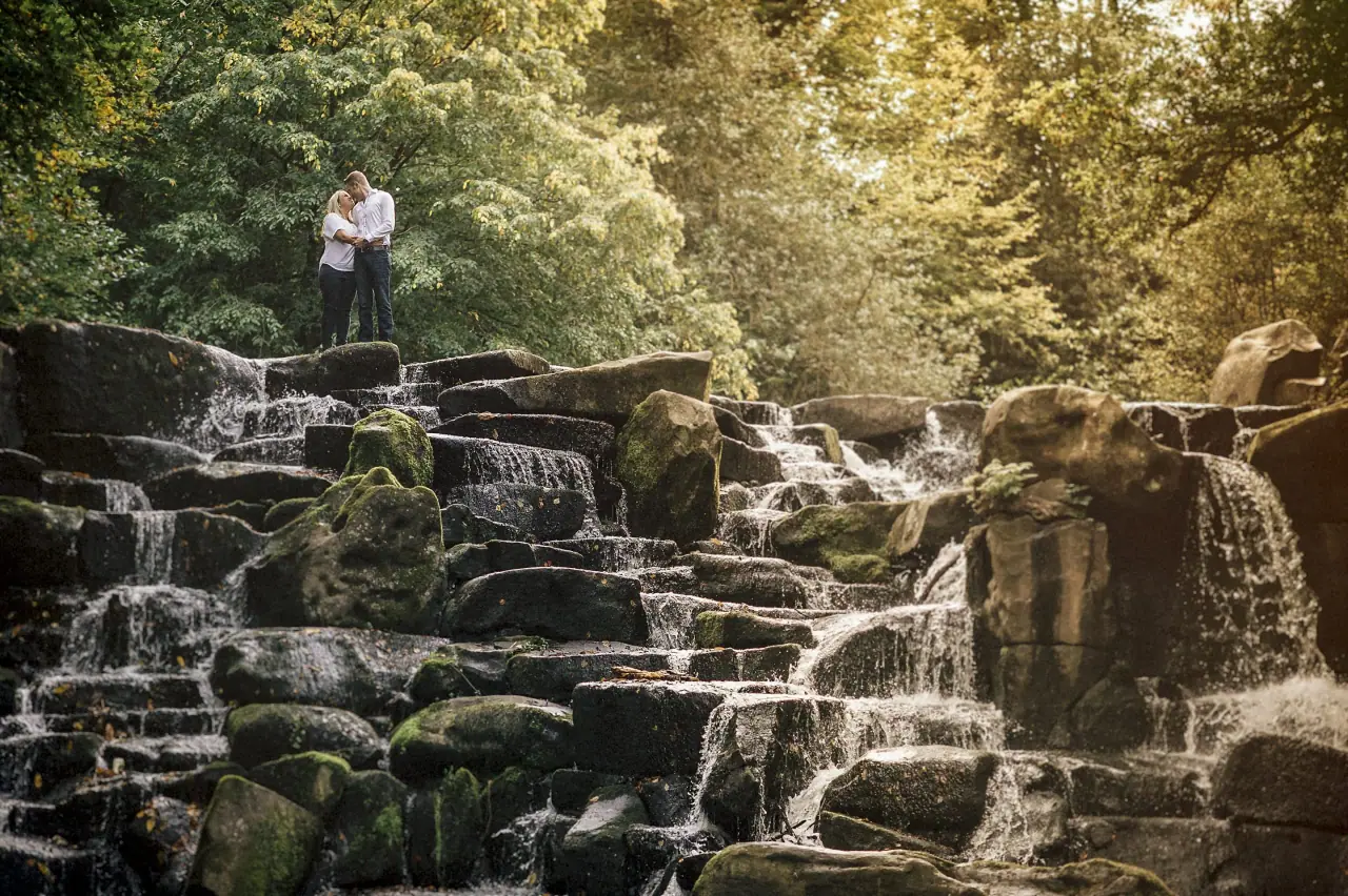 Lauren & Anthony Engagement Shoot, Virginia Water