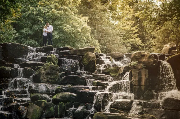 Lauren & Anthony Engagement Shoot, Virginia Water — image 3 of 23