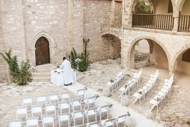 Katie & Paul's Minthis Hills Wedding, Cyprus — image 19 of 105