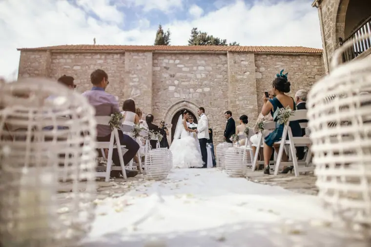 Katie & Paul's Minthis Hills Wedding, Cyprus — image 47 of 105