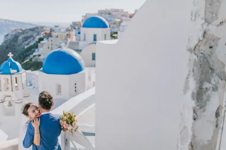 Santorini Destination Wedding Photography Travels — image 11 of 37
