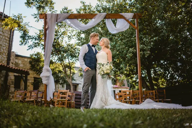 Vasilias Nikoklis Inn Wedding, Cyprus — Beziique Photographers — image 36 of 66