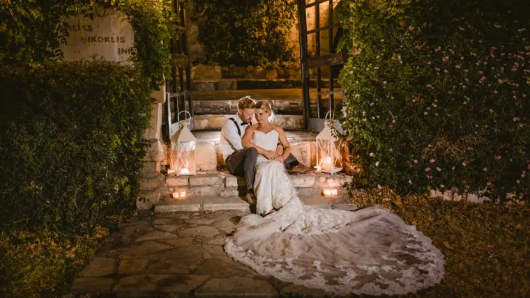 Vasilias Nikoklis Inn Wedding, Cyprus — Beziique Photographers — image 49 of 66