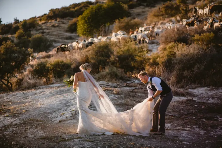 Vasilias Nikoklis Inn Wedding, Cyprus — Beziique Photographers — image 51 of 66
